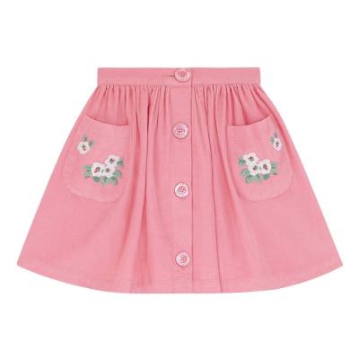 China European and American children's new children's skirt corduroy girls' skirt summer breathable skirt for sale