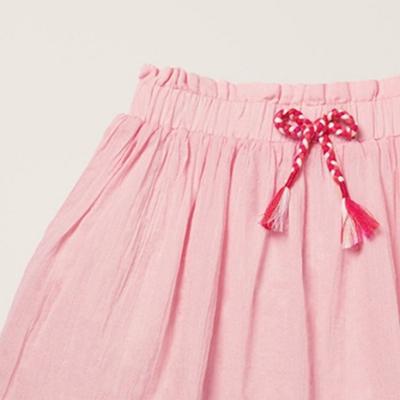 China European and American Summer Children's New Children's Dress Girl's Breathable Wear Cotton Woven Skirt for sale