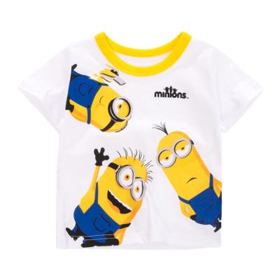 China 2021 Wholesale New Children's Breathable T-shirt Boys T-shirt Sleeves Short Thin Comfortable T-shirt Kids T-shirt Breathable Wear for sale