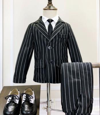 China Good Quality Casual Spring Big Boys Wedding Plaid Suits Teenager Kids Tuxedo Dress Kids Blazer Party Formal Performance Suit for sale