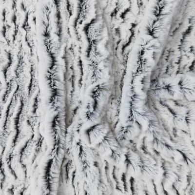 China Polyester Fleece Printing Silky Fluffy Plush PV Plush Micro Embossed Fleece Fabric Shrink-Resistant 100% Micro Embossed Fleece Fabric for sale