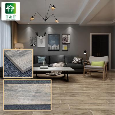 China Rustic Tiles 15 x 80 10.5Mm Thick Non Slip Digital Printing Wooden Tiles Makers That Look Like Teak Wood Tile for sale