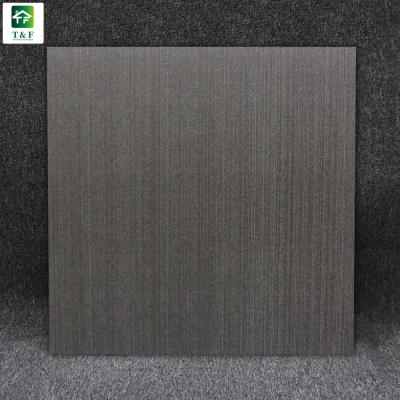 China Tiles Rustic Rustic Tile Top Grade 60X60 Gray Line Pattern Matt Kitchen Tile Non Slip Porcelain Floor Tiles for sale