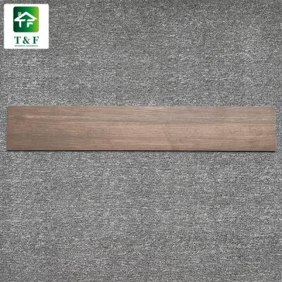 China Good Quality 150x900mm Matte Full Body Wood Finish Modern Wooden Tile 15*90cm Look Modern Wood Flooring Tiles for sale