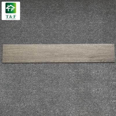 China Chinese Style Hotel Project 150*900mm Wood Effect Porcelain Floor Flooring Matte Full Body Wood Ceramic Tiles for sale