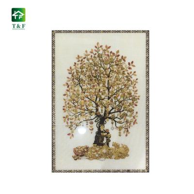 China Rustic 3D Tiles Wall Tile Bathroom Porcelain Ceramic Tiles Tree Pattern Bath Room 3D Bathroom Wall Floor Tiles Design for sale