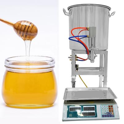 China Semi-automatic Honey Equipment Honey Liquid Filling Machine Bee Farm Honey Filling Machine for sale