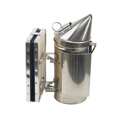 China Medium Size Medium Bee Smoker Stainless Steel Australian Smoker Hive Tools Beekeeping Tools for sale