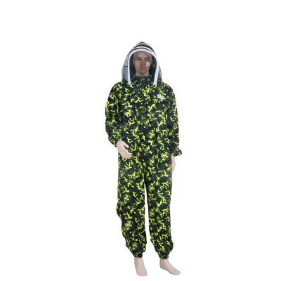 China Suit Reaobiotech Beekeeping Protective Clothing Camouflage Fluorescent Oxford Cloth Suit Bee Conservation Suits for sale