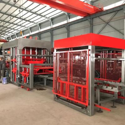 China Building Material Shops Concrete Edge Machine QT10-15 Pavers Interlocking Block Brick Machine Making Automatic in Sri Lanka. for sale