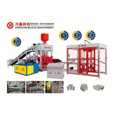 China XXT-500 High Accuracy Static Press Machine Full Automatic Brick Clay Mud Plant Flyash Concrete Block Machine for sale