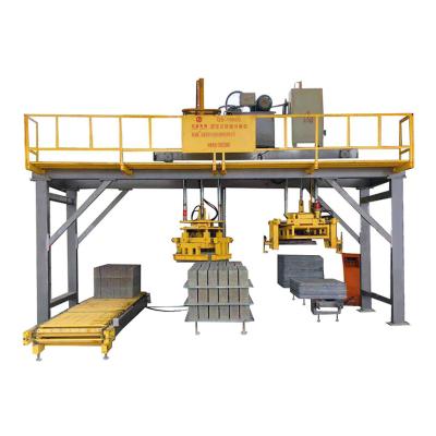 China Building Material Shops Automatic Preform-holes Dry Block System Cuber Brick Packing Block Palletizing System for sale. for sale