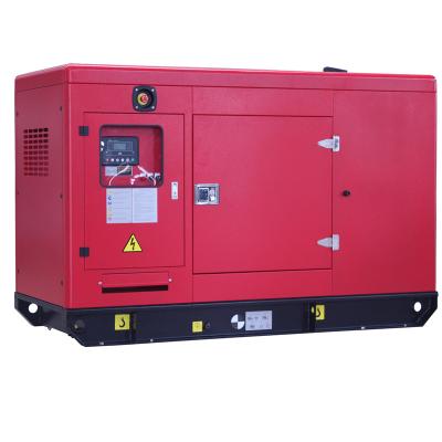 China Factory Wholesale Price 25kva 20kw Heavy Duty Diesel Silent Soundproof Generator A28 for sale