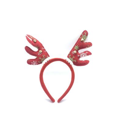 China Fashion New Children Santa Headband Christmas Decorations For Girls Gifts Headbands Party Hair Accessories for sale