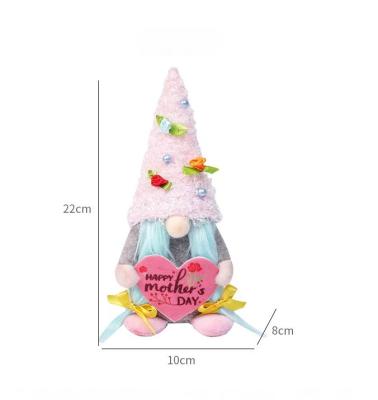 China Europe Customized Happy Mother's Day Gifts Presents Plush Gnome Leprechaun Novelty Mothers Day Decorations for sale