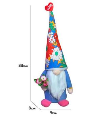 China Europe Cloth Handwork Mothers Day Gnome Decoration Figurines Hot Selling Gnome for sale