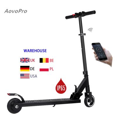 China Warehouse DDP Dropshiping 25km/h Adjustable Eu Height Handlebar Pro Esmini Aovo UK 5 Inch Electric Scooter 2 Wheels Kick Scooter For Birthday Gift for sale