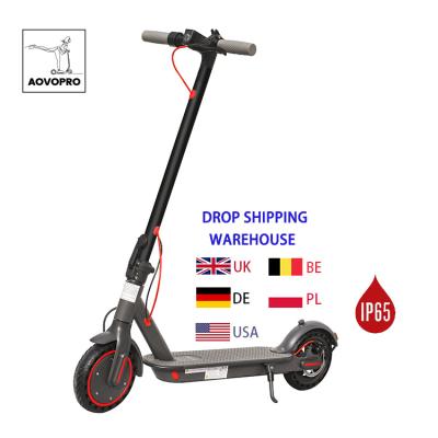 China Dropshipping EU LED light AOVO UK Germany LED Warehouse M365 pro 2 wheels 350w 8.5inch lcd display screen+electric scooter MI MI jia M365 foldable scooter for sale