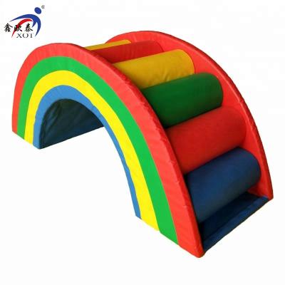 China Rainbow style indoor hot sale children playground soft play equipment for sale for sale