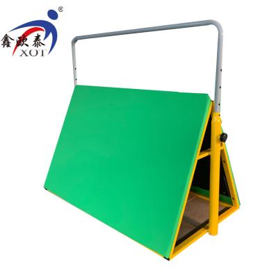 China Children's Fitness Training Equipment Parkour Tripod Wooden Tripod Partition Wall Balance Training Equipment Anti-Slip for sale