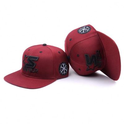 China Bill Ny Cap Promotional Snapback Hats Flat Hats Women COMMON Adjustable Custom Embroidery Snapback Hats for sale