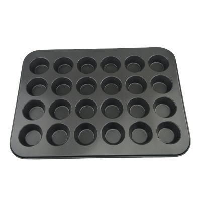 China Multi-cavity Popular Disposable Non-Stick Muffin Pan for sale