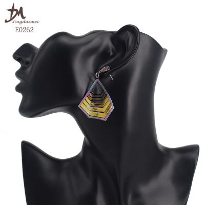 China Latest Design E0262 Handmade Color Totem Fashion Drop Earrings for sale