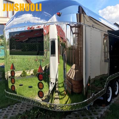 China Mobile vegetable processing vegetable processing truck ice cream hot dog cart food bus kitchen restaurant street pizza airstream food trailer for sale