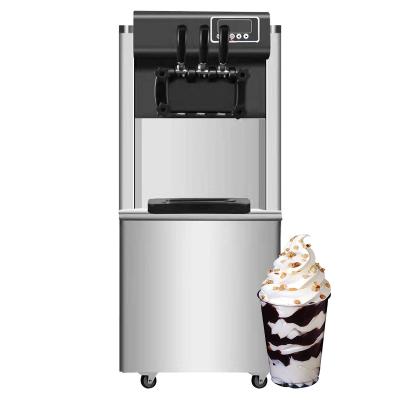 China Snack Factory Jinshuoli Table Top Ice Cream Maker 3 Flavors Soft Ice Cream Machine for sale