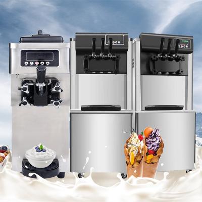 China Factory Three Flavor Soft Serve Ice Cream Snack Machine Manufacturer Soft Serve Ice Cream Sale Making Machine Factory Price for sale