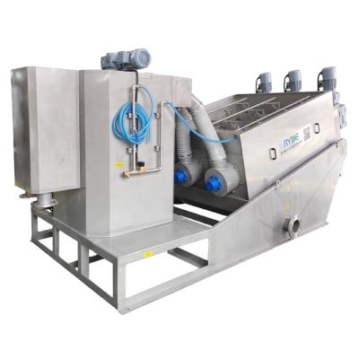 China Factory Yangzhou Ryde Volute Screw Press Separator Sludge Dehydrator Dewatering Machine RDL403 for sale