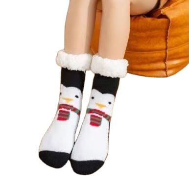 China 2021 Best Selling Breathable Hot Factory Direct Price Sale Socks Winter Wear Serious Socks Anti Slip Ladies Indoor Christmas Socks for sale