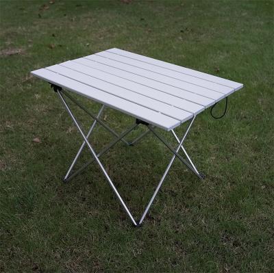 China Modern Outdoor Garden Aluminum Alloy Portable Folding Table for sale