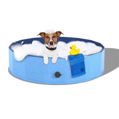 China Sustainable Collapsible Pet Tub For Small To Large Dogs Swimming Pool For Cats And Dogs Kids for sale