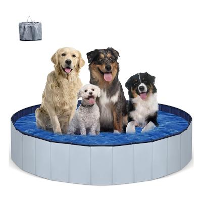 China Sustainable PVC Material Indoor And Outdoor Portable Dog Bathtub With Different Sizes And Color for sale