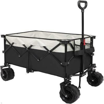 China Easy Movable Garden Carry Trolley Folding Camping Beach Family Camp Trolley Folding Cart for sale