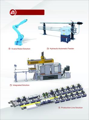 China Hydraulischer Servo-Cnc-Stab-Zuführer 18mm 26mm 34mm 42mm Speicherrohrdurchmesser zu verkaufen