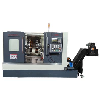 China Automatic Metal Swiss Lathe Machine Cnc Lathe With Live Tooling for sale