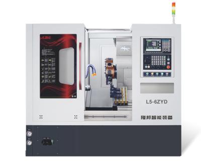 China Máquina de torneamento e fresagem CNC de 3 eixos GSK SYNTEC Slant Bed Lathe Machine à venda