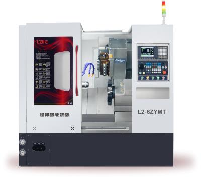 China Horizontal Metal CNC Turning And Milling Machine Live Tool And Normal Turret for sale