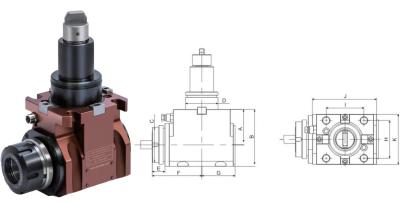 Κίνα Δυνατότητα υψηλής απόδοσης Live Tool Holder Bmt55 Live Tooling με Custom Logo προς πώληση