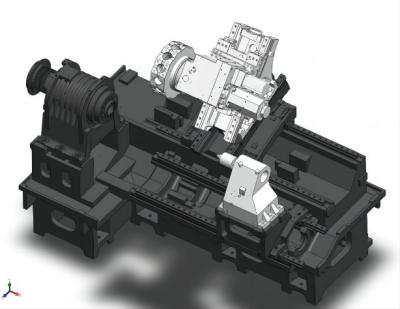 China Versatility Accurate Milling And Turning Machine With Single Spindles for sale