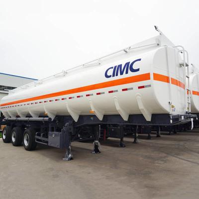 China Air Suspension 3 Axles 42KL Stainless Steel Tanker Trailers for sale