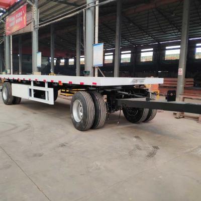 China Hydraulic Gooseneck 30 Tonne CIMC Truck Drawbar Trailers for sale