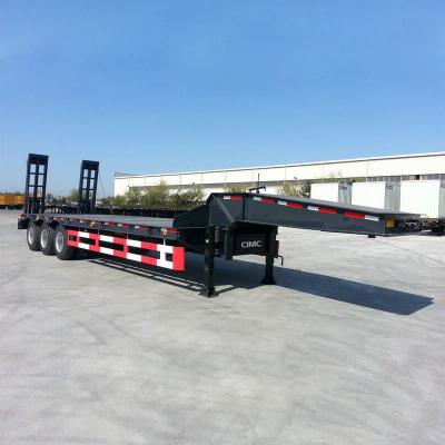 Κίνα Gooseneck μεταφορών 100T Triaxle εκσκαφέων χαμηλό ρυμουλκό κρεβατιών προς πώληση