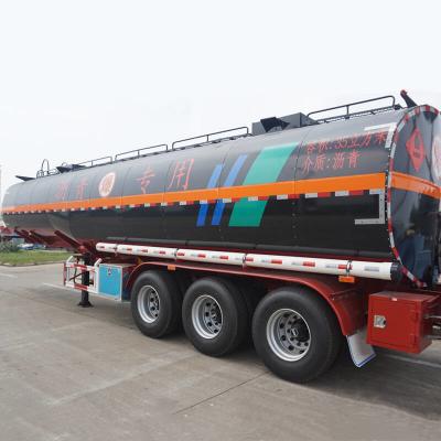 China 3 Axles Storage 42000L Bitumen Asphalt Tanker Trailer for sale