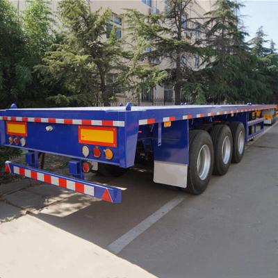 China 3 Axle Shipping Container CIMC remolque de 40 pies semi en venta