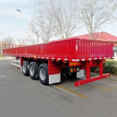 China 40FT het Gevogeltezand doet 60 Ton Side Wall Semi Trailer in zakken Te koop