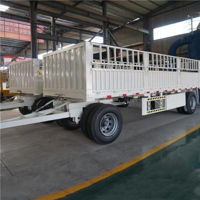 Cina Recinto Truck Drawbar Trailers del bestiame di 2 assi di BPW in vendita