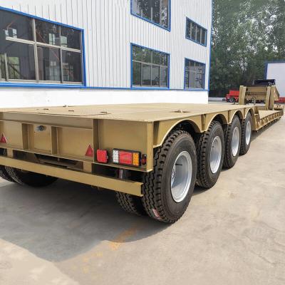 China Árbol desmontable RGN Axle Modular Trailer multi del cuello de cisne 4 en venta